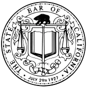 Bar of California Logo in Black Color Logo